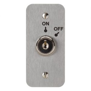 3E Security Electric Momentary Key Switch On Off - Narrow