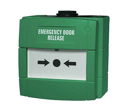 KAC BGU Resettable Green Break Glass Unit & Fire Alarm Call Point-electriclock.net
