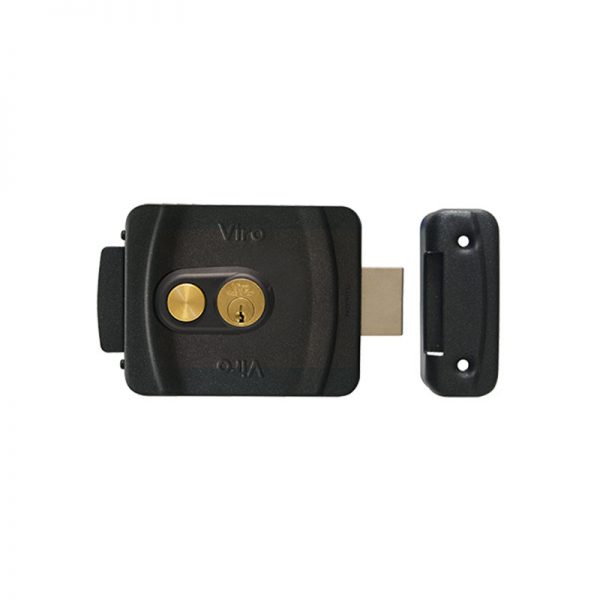 Viro V9083 Electric Lock-electriclock.net with Push Button Anthracite-electriclock.net